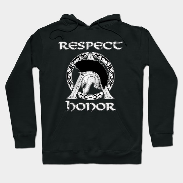 Respect and Honor Hoodie by NicGrayTees